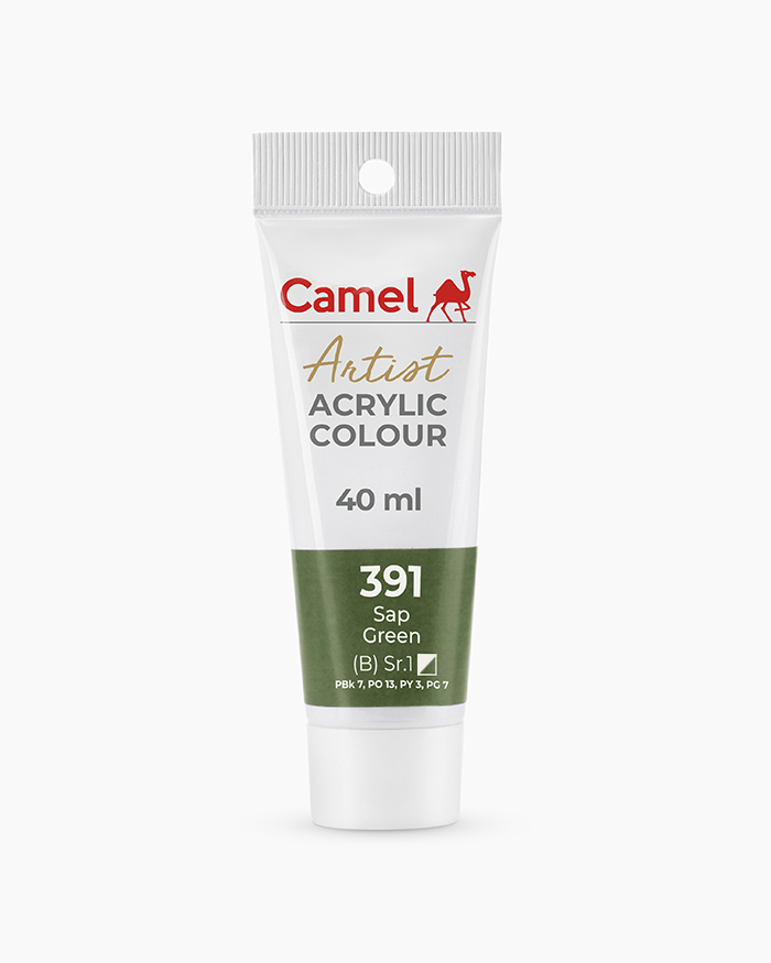 Camel Artist Acrylic Colours Sap Green